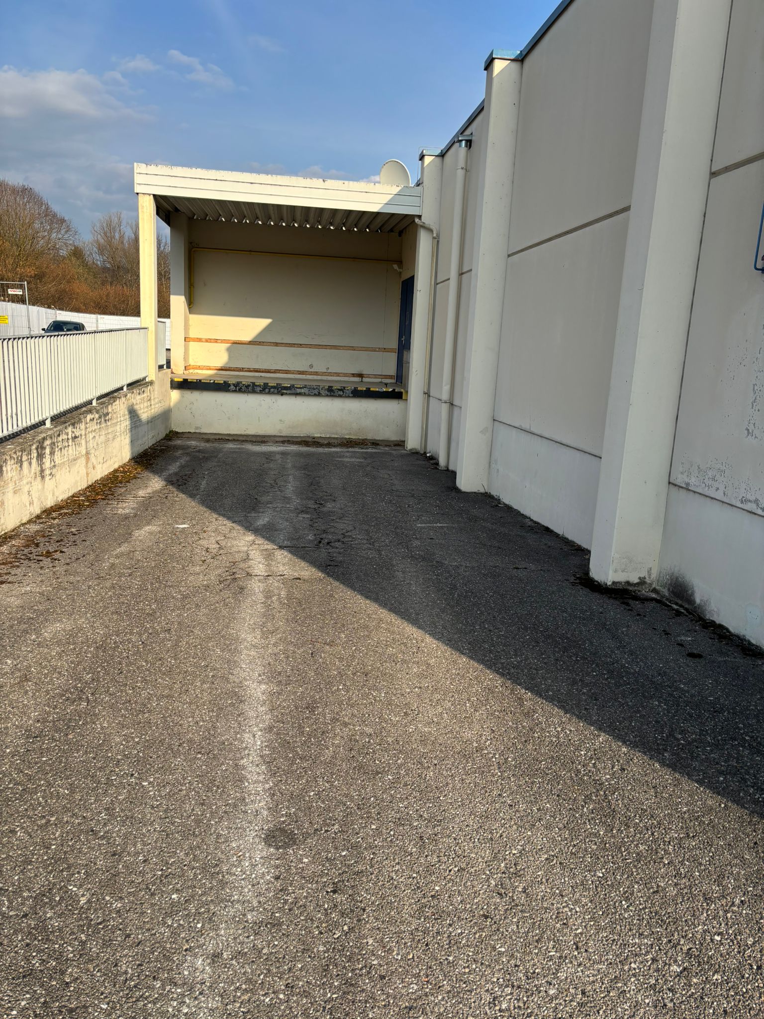 Lagerfläche im  Außenbereich