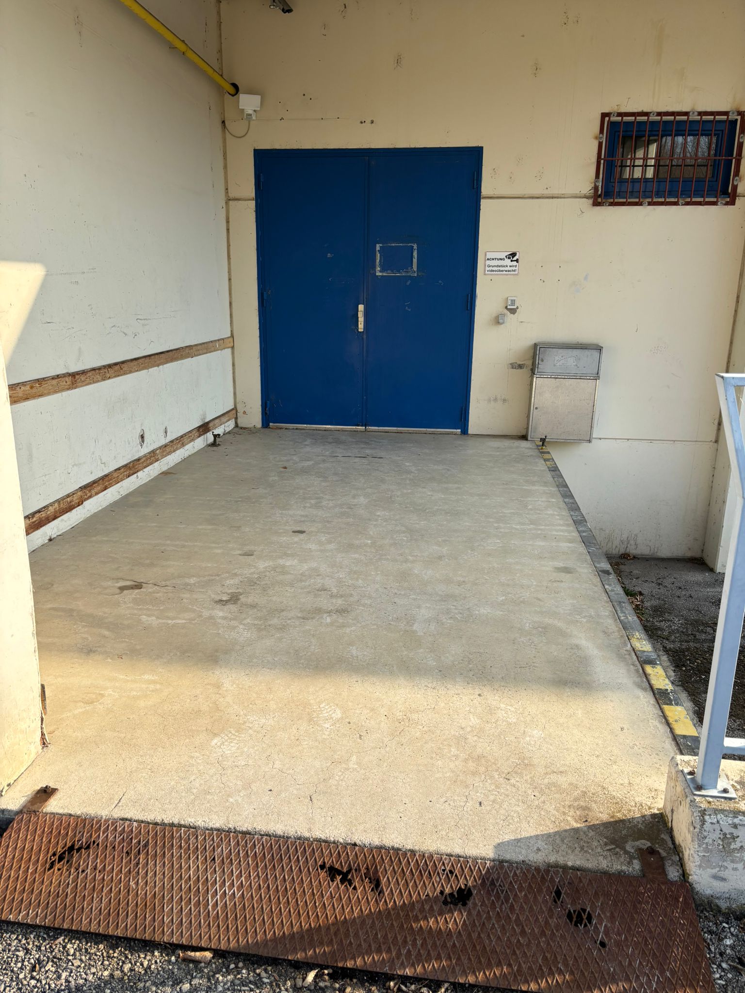 Lagerfläche im  Außenbereich