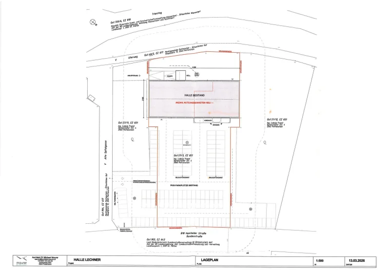 Parkplätze im Außenbereich